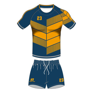 Aibortカスタムスポーツメンズラグビージャージーシャツとショーツセット男性用OEM昇華ラグビーリーグセット - Product Image 2