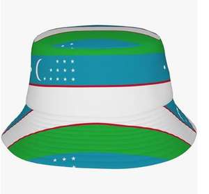 หมวกถังแฟชั่นลายธงบรรพชีวินหมวกชาวประมงสำหรับผู้หญิงผู้ชายหมวกเดินทางในช่วงฤดูร้อน - Product Image 4