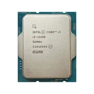 Prosesor CPU untuk Intel Core i3 13100 i3-13100 3.4 GHz Quad Core - Eight thread 10NM L3 = 12M 65W LGA 1700