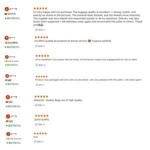 화려한 로고 제조업체 사용자 정의 PP 하드 쉘 여행 트롤리 여행 가방 세트 사일런트 휠 여행 가방 세트 수하물 세트 - Product Image 6