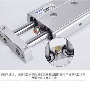 Cilindro Doble de Doble Eje Tipo SMC CXSJL/CXSJM6/10/15-25/32-10/20/30/40/50/75Z - Product Image 2