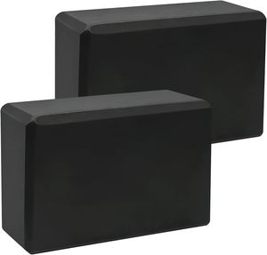 2PCS <b>Foam</b> EVA Yoga <b>Blocks</b> Lightweight Non Slip Supportive <b>Foam</b> Yoga Bricks Fitness Accessories for Yoga Pilates Stretching - Product Image 1