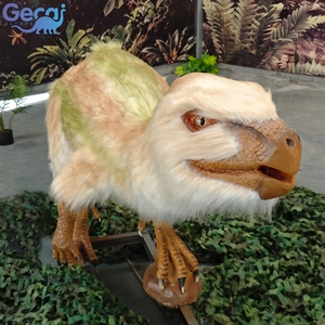 Dinosaures herbivores animatroniques réalistes à plumes pour parc d'attractions sur le thème des dinosaures jurassiques - Product Image 1