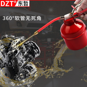 เครื่องจ่ายน้ำมันแบบใช้แรงดันด้วยมือ Dzt ขนาด 300 500 ซีซี หัวฉีดเหล็ก แบบปืนฉีดน้ำมัน สำหรับงานเครื่องกล - Product Image 1