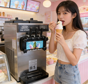 Máquina de <span class=keywords><strong>Helados</strong></span> Suaves Comercial LD, Máquina de <span class=keywords><strong>Helados</strong></span> Suaves con Doble Compresor, Equipo Comercial para la Industria Alimentaria - Product Image 3
