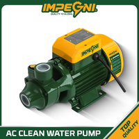 Pompe centrifuge électrique auto-amorçante QB80 750W 1HP pour eau claire, idéale pour l'irrigation domestique et de jardin (OEM)