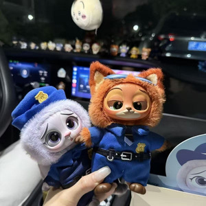 Zootopia Judy Hopps & Nick Wilde Peluche Blind Box, Simpatiche Figure <span class=keywords><strong>in</strong></span> Vinile da Collezione per Zaino, Portachiavi, Regalo, Ingrosso - Product Image 1