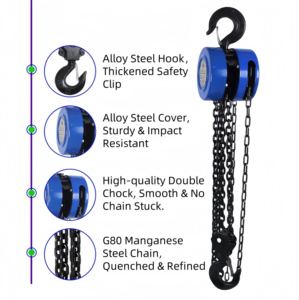 รอกโซ่ 20 ตัน 3 ตัน 1.5 ตัน ราคา รอกโซ่ 250 กก. <span class=keywords><strong>50</strong></span> ตัน 1 ตัน รอกโซ่แบบมือหมุน Hs-z - Product Image 4