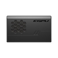 Unit Grafis Eksternal EGPU dengan AMD Radeon RX7600XT, OCuLink & USB4, Daya Penuh 150W, Pendingin Ruang Uap, PD Terbalik 100W.