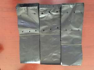 Bolsas de <span class=keywords><strong>vivero</strong></span> de tela no tejida de plástico blanco y negro para semillas de maracuyá y eucalipto, paquetes nutritivos para jardinería doméstica - Product Image 6