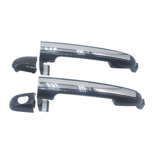 Par de Manijas Exteriores para Puerta con Franja Cromada para Hyundai Sonata 2009-2010 82651-3K500 826513K500 82651 3K500 - Product Image 1