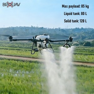 Brouav เกษตรที่คุ้มค่า T50 T100 T30พร้อมเครื่องยนต์และมอเตอร์ใช้งานง่าย - Product Image 2