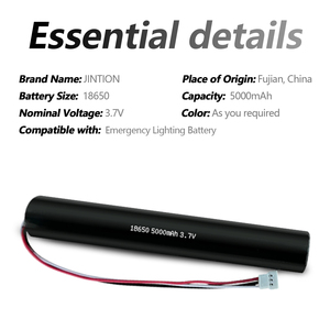 18650 5000mah <b>3.7v</b> Cell Lithium Lithium Ion <b>Batteries</b> <b>3.7v</b> 18650 <b>Battery</b> 1IXR19/66-2 for Emergency Lighting & LED Exit Signs - Product Image 4