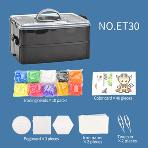 Juguetes para Niños, <span class=keywords><strong>Comprar</strong></span> en Línea, Juguetes Educativos, Juego de Cuentas de Hierro de 5 mm, Cuentas de Plástico Hama Perler - Product Image 3