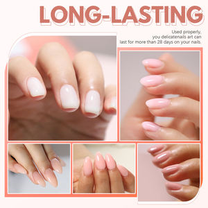 FZANEST Set de Gel Base de Goma en Botella para Diseño de Uñas, Top Coat y Base Coat, Mejor Proveedor para Pintura Personalizada - Product Image 4