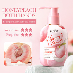 150g OEM SADOER avocat pêche orange parfum nourrissant <span class=keywords><strong>Anti</strong></span> séchage blanchissant pétrole pompe gelée crème pour les mains - Product Image 6