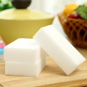 Éponge blanche en mélamine, gadget de cuisine et de salle de bain, nettoyage, lavage de <span class=keywords><strong>voiture</strong></span>, éponges magiques, sac en <span class=keywords><strong>plastique</strong></span>, taille personnalisée - Product Image 4