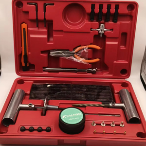 <span class=keywords><strong>Kit</strong></span> de Reparación de Neumáticos de Bicicleta con Parches y Palancas, Herramienta Portátil para Reparar <span class=keywords><strong>Pinchazos</strong></span> para Ciclismo de Montaña y Carretera - Product Image 1