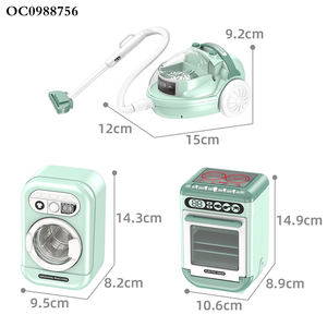 Aspirateur jouet pour enfants simulation domestique appareil ménager <span class=keywords><strong>machine</strong></span> à <span class=keywords><strong>laver</strong></span> semblant jouer jouets avec lumière et son - Product Image 6