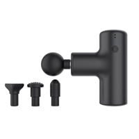Mini pistolet de massage de poche rechargeable par USB, masseur de percussion des tissus profonds, appareil de massage portable pour la récupération musculaire