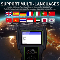 Escáner de diagnóstico de motocicleta JDiag M100 Pro OBD2, herramienta de diagnóstico de fallas, lector de código de motocicleta para BMW, Kawasaki, Yamaha, Suzuki, KTM