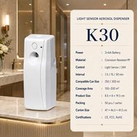 Diffuseur de parfum rechargeable Koeazy, fonctionne sur piles, vaporisateur automatique d'air frais, diffuseur de parfum électrique, diffuseur d'arômes