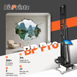 BizPrintz nouveau mur 3D Art UV jet d'encre mur imprimante Machine résistant aux rayures pour enfants <span class=keywords><strong>aire</strong></span> de jeux - Product Image 1