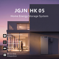 Batterie LiFePO4 résidentielle JGJN 51.2V 10kWh 15kWh 16kWh avec BMS intégré IP54 pour énergie solaire hors réseau