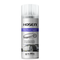 HOSEN Fabricant Produits d'entretien automobile Réparation de pneus d'urgence Mastic de réparation de pneus Spray de patch de pneu Liquide Supplément de réparation de pneus en caoutchouc