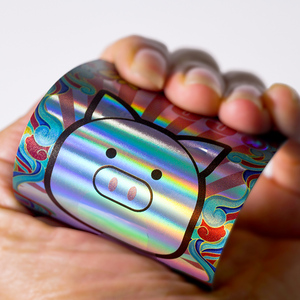 Custom Ins Cartoon PVC <strong>Animation</strong> Card Double <strong>Flash</strong> Reverse UV Laser Postcard Paper Surrounding Printed Logo for Playing Cards - Product Image 3