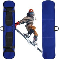 Housse de protection pour snowboard en polyester, anti-rayures, anti-rouille, protection des bords, simple ou double, avec logo personnalisé