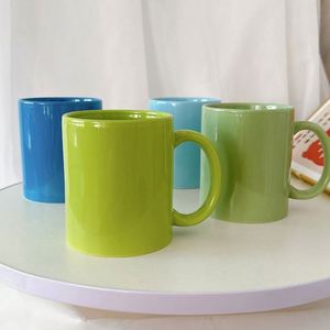 Wholesale Coated Mugs Inside Color Heat Transfer Mugs Handle Ceramic Coffee Mugs Special <b>Gifts</b> - Product Image 1