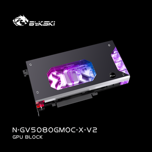 Bloque de Refrigeración Líquido para Tarjeta Gráfica Bykski N-GV5080GMOC-X-V2 RGB para <span class=keywords><strong>GIGABYTE</strong></span> RX 5080 XT Gaming OC 16G - Product Image 4