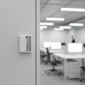 Serrure électronique numérique combinée pour tiroir et armoire, en plastique blanc, installation simple et facile, pour casier de bureau du personnel, en ABS et métal - Product Image 4