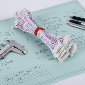 Dây cáp dẹt tùy chỉnh đạt chứng nhận UL, bộ dây nối 8 chân màu trắng dùng cho điều khiển công nghiệp và thiết bị gia dụng - Product Image 6