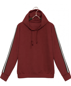 Sudadera con capucha para hombre, de cuello redondo liso, personalizada, 350gsm, gruesa, polar - Product Image 4