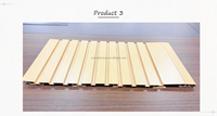 Matériau de façade décoratif à texture profonde, imperméable, résistant aux chocs, panneau mural en aluminium pour l'exportation commerciale
