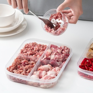 Food-Grade Fridge Storage Box Plastic <b>Containers</b> <b>Refrigerator</b> Bins Organization Clear Food Organizer for Kitchen - Product Image 6