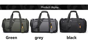 大容量旅行行李袋带鞋盒防水运动包定制标志健身房周末包 - Product Image 5