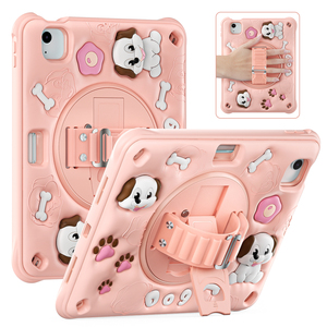 Funda Protectora Resistente a Golpes para Niños, Compatible con <span class=keywords><strong>iPad</strong></span> de 10.2 Pulgadas, 9.ª, 8.ª y 7.ª Generación, con Soporte - Product Image 5