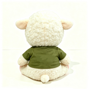 Peluche mouton assis personnalisée, Peluche mouton avec chemise, Peluche agneau, Animal en peluche, Adorable peluche mouton - Product Image 3