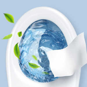 Papel Higienico jetable lingettes lavables pour adultes extrait de plante nettoyage des fesses papier toilette humide - Product Image 6