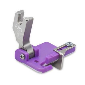 P284 Pied presseur de machine à coudre en plastique multi-usages pour positionnement des bords, ourlets, plis et revers de pantalons - Product Image 1
