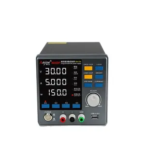 3005DP programmable DC power supply 30V 5A output TFT screen 4-bit display voltage Adjustable Switching Lab Testing Aojiw