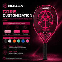 Raquette de tennis de plage professionnelle haute performance avec noyau en mousse EVA, pagaie en fibre de carbone, fabricant OEM ODM, conception personnalisée