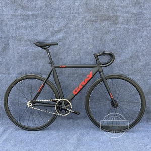 Grigio pioggia punto critico 26 "700c bicicletta a scatto fisso telaio in lega di alluminio 1 velocità capacità di carico 150kg - Product Image 6