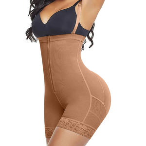 Compression de contrôle du ventre pour femmes pour ceinture Faja grandes tailles Shapewear bretelles spaghetti avec fermeture éclair sur le ventre sablier Body Shaper - Product Image 4
