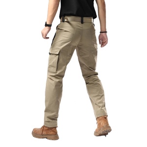 신상 남성용 아웃도어 루즈 캐주얼 팬츠 오버롤 방풍 방수 패치워크 롱 스트레이트 트레이닝 팬츠 전술 바지 - Product Image 2