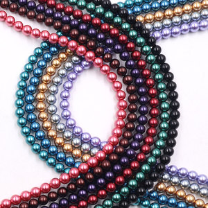 <strong>Thailand</strong> Wholesale Hot Selling 2-Hole DIY Glass Beads Size 3-16mm Colorful Loose <strong>Pearls</strong> for Jewelry Bracelet Making Nice Price - Product Image 3