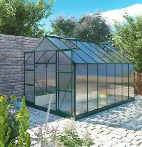 Домашний сад зеленый дом сельскохозяйственная теплица производство задний двор теплица Цветочная теплица